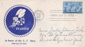 935 3c U.S. NAVY - Unlisted-Unknown Seabees cachet