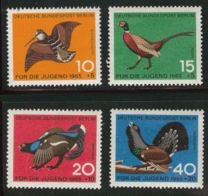 Germany Berlin Occupation Scott 9NB29-32 MNH** 1965 bird set