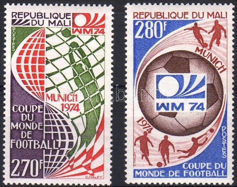 Mali stamp Football World Cup set MNH 1974 Mi 434-435 WS12203