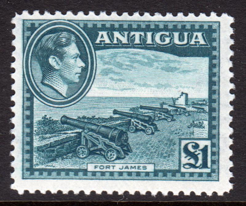 Antigua KGVI 1938 £1 Slate-Green SG109 Mint Never Hinged