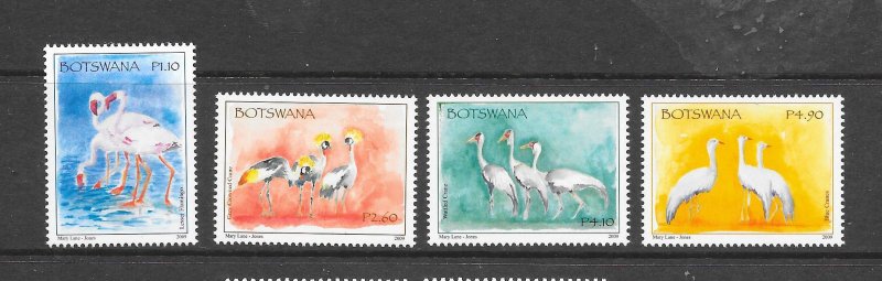 BIRDS - BOTSWANA #880-3 MNH