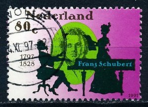 Netherlands #972 Single Used