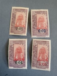 Stamps Somali Coast Scott #121-4 hinged