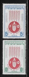 Panama 1963 FAO Sc C282-3 MNH A945