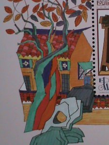 ​MACAU-CHINA 2001 SC#1052  SENG-YU PROVERBS-HONG KONG STAMPS SHOW - MNH S/S-VF