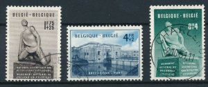 [741] Belgium 1951 good Set very fine Used Stamps Value $42