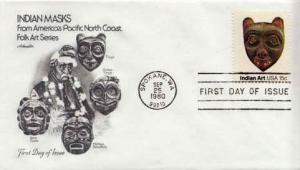 United States, First Day Cover, Art