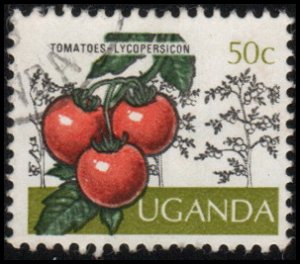 Uganda 137 - Used - 50c Tomatoes (1975)