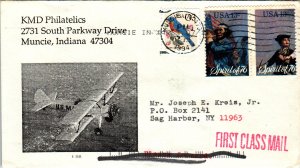 US KMD Philatelics,Muncie,IN 1994 Cover