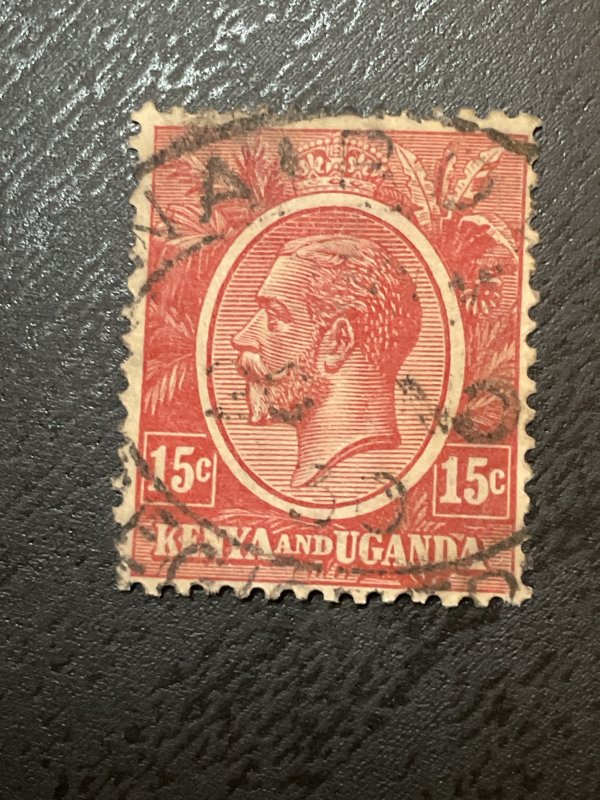 Kenya and Uganda SC# 24 Used