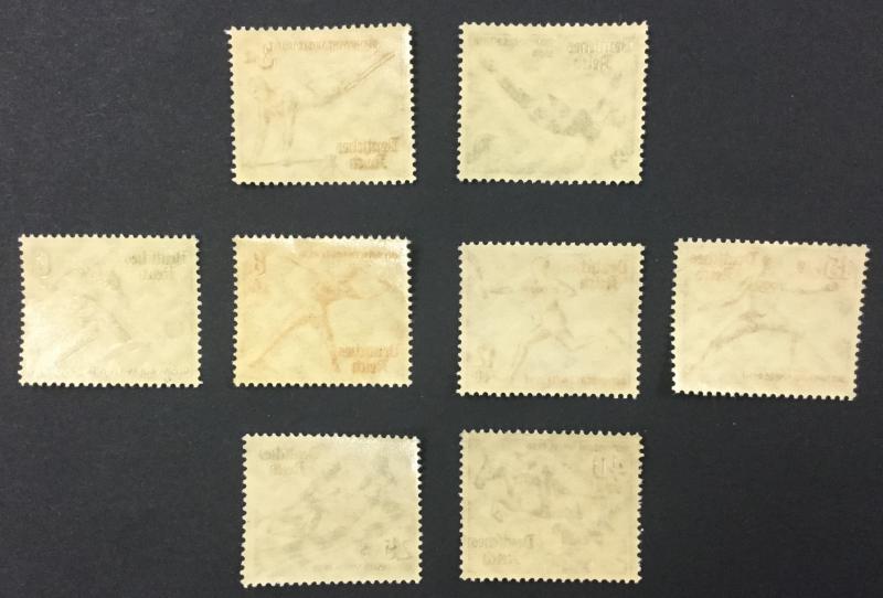 (BJ Stamps) GERMANY, B82-B89, 1936, set of 8, FVF, OG, MNH. CV $110.00