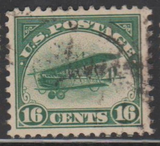 U.S. Scott #C2 Airmail Stamp - Used Single