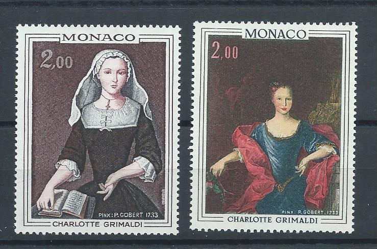 Monaco 892-3 MNH set, 2018 CV 3.50