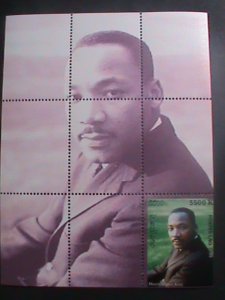 ​LAOS-1999 FAMOUS-HUMAN RIGHT HEROES-MARTIN LUTHER KING - MNH S/S VERY FINE