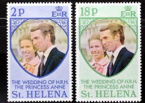 Saint Helena Scott 277-278 MH*  set