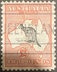 Australia stamp 1913 sg#1 cat.$8500 perf.12 first w/m £2