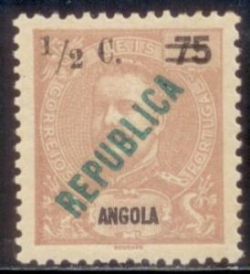 Angola 1919 SC# 121 MLH-OG E35