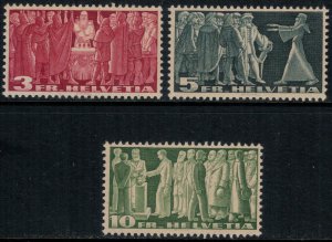 Switzerland #284a-6a*  CV $65.00