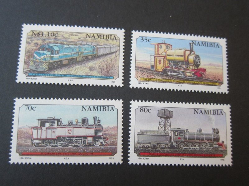Namibia 1995 Sc 774-9 Train set MNH