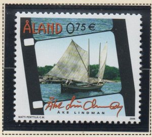 Aland Finland Sc 251 2006  Fishing Boat stamp mint NH