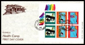 New Zealand B129a Souvenir Sheet U/A FDC