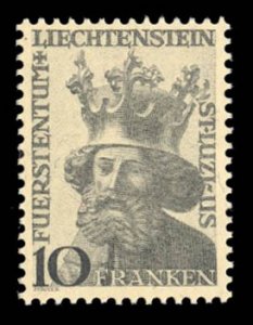 Liechtenstein #218 Cat$45, 1946 St. Lucius, never hinged