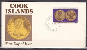 Cook Is., Scott cat. 433. Ct. Cook`s 2nd Voyage Anniversary. First day cover. ^