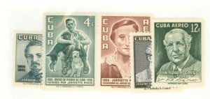 Cuba #C162/C166 Mint (NH) Single