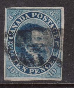 Canada #7a VF Used **With Certificate**