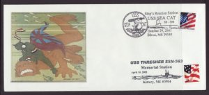 US Anniversary USS Sea Cat,USS Thesher 2001/2003 # 10 Cover