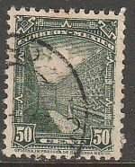 MEXICO 849, 50¢ 1934 Definitive Wmk Gobierno...279 Used. F-VF. (932)