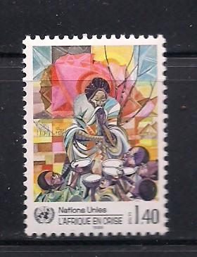 UN Geneva Sc#140 Africa in Crisis MNH