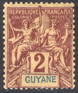 FRENCH GUIANA SCOTT 33