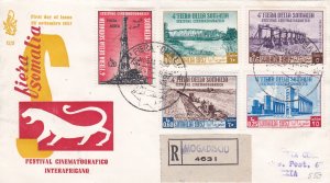 Somalia # 213-215, C52-53, 4th Somali Fair, Registerd First Day Cover