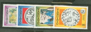 Vanuatu #401-4  Single (Complete Set)