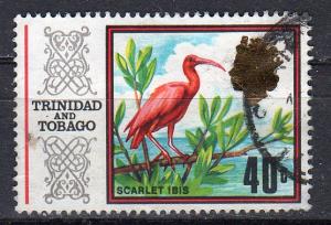 Trinidad and Tobago 155 - Used - Scarlet Ibis (cv $0.35)