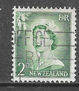 New Zealand 308: 2d Elizabeth II, used, F-VF