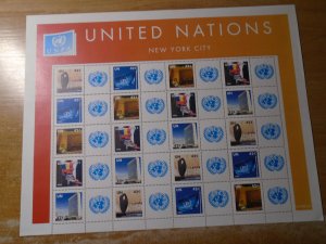 United Nations  #  958a  MNH   complete sheet