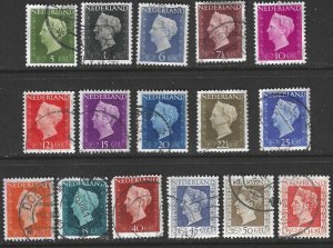 Netherlands 286-300, 301   Used