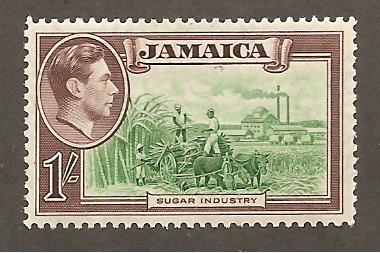 Jamaica  Scott #125  Mint H  Scott CV $5.50