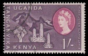 BRITISH EAST AFRICA KENYA UGANDA AND TANGANYIKA 1960 SCOTT 129. USED. # 5