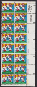 1527 Expo 74 Plate Strip MNH