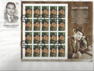 2000 USA First Day Cover Edward G Robinson - Artcraft Cache Sc# 3446 - (CF82)