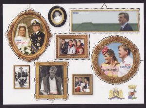 Curacao-Sc#302- id8-unused NH sheet-King Willem-Alexander-2017-
