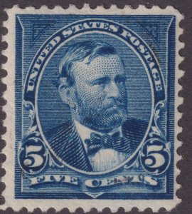 U.S  Sc# 281 Grant 5¢ dark blue 1898 issue MNH CV $100.00