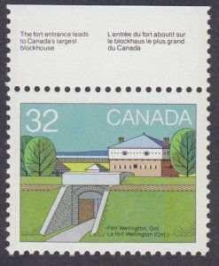 Canada - #986 Canadian Forts - MNH