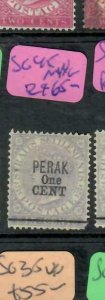 MALAYA  PERAK (P2411B) QV   1C/6C   SG 45    MNG 