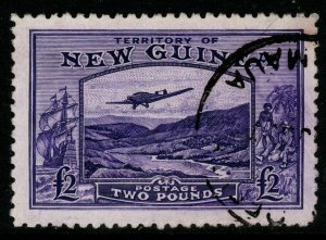 NEW GUINEA SG204 1935 £2 BRIGHT VIOLET FINE USED