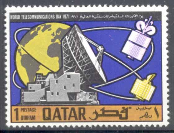 Qatar ~ #244 ~ Satellite Tracking Station ~ MNH