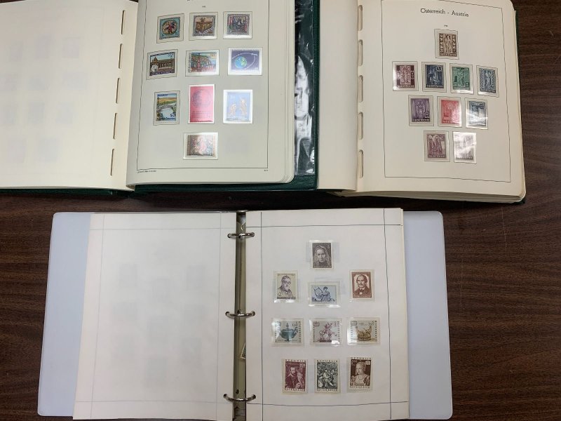 AUSTRIA – MODERN MINT COLLECTION 1945-1990S IN THREE VOLUMES – 423843